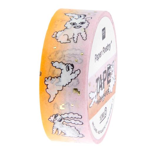 Washi tape « Lapins Futschikato »