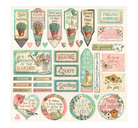 Scrapbooking Pad « Garden »