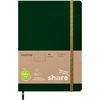 share Carnet de notes A5, quadrillé à pois Vert