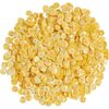 Sequins bombés, irisés, Ø 6 mm Jaune